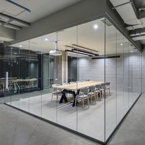 office partition glass