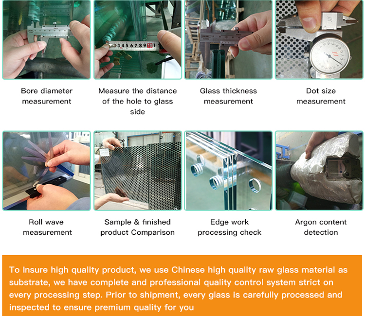 glass quality test processing