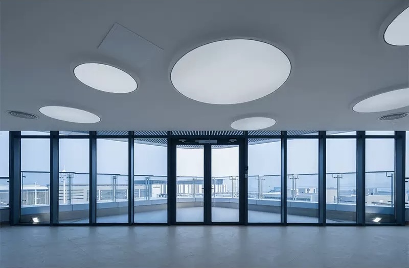 application of fireproof safety glass