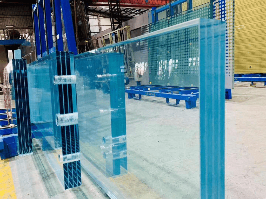 PVB laminated glass
